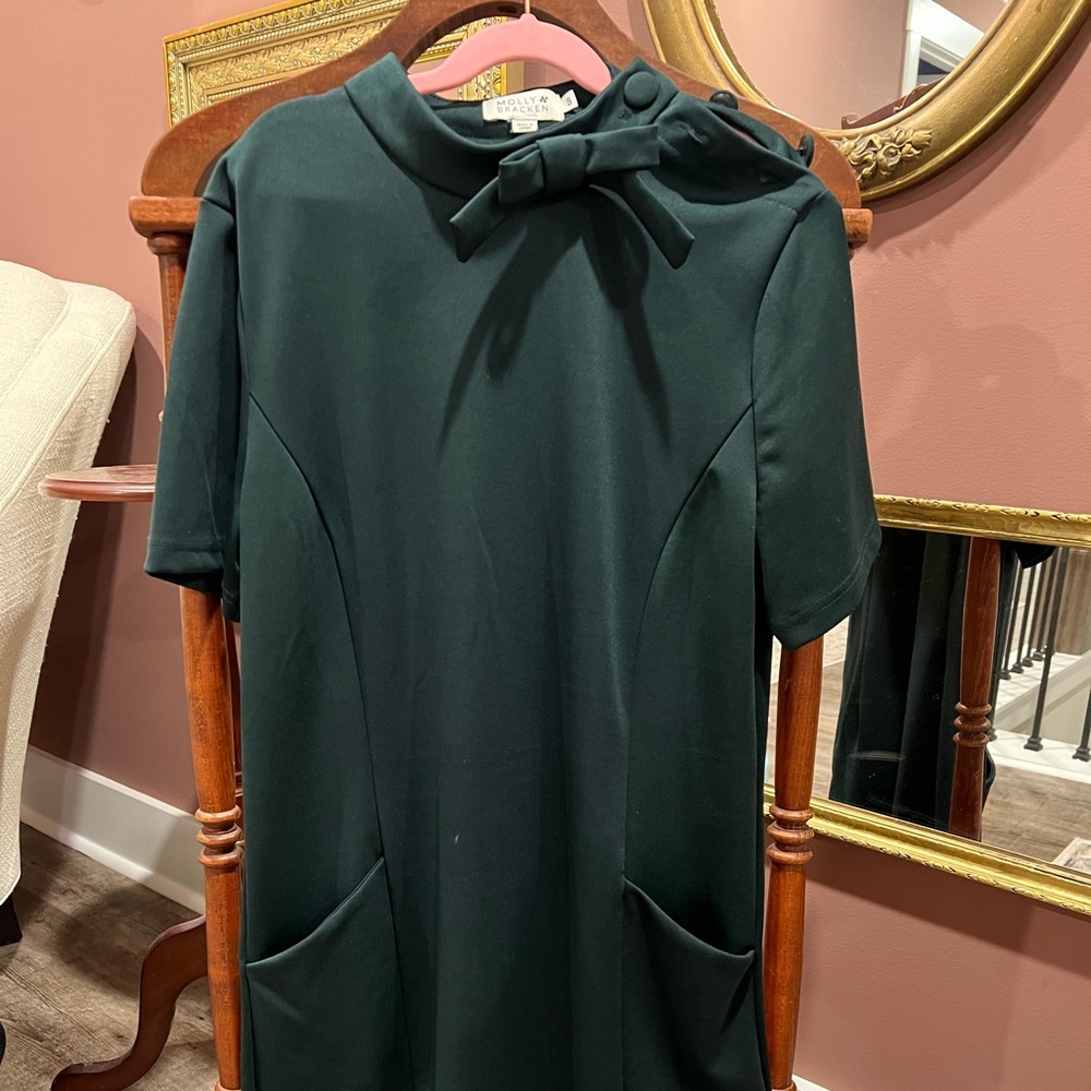 ModCloth Shift dress / Dark green